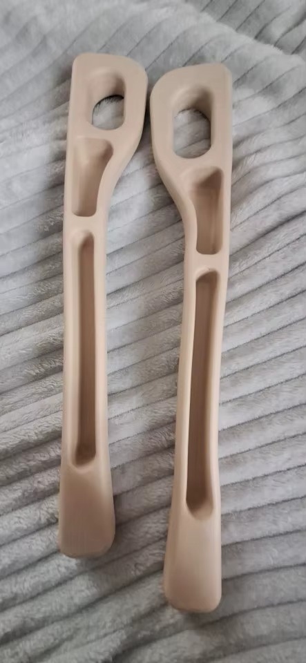 Beige fillers on soft surface